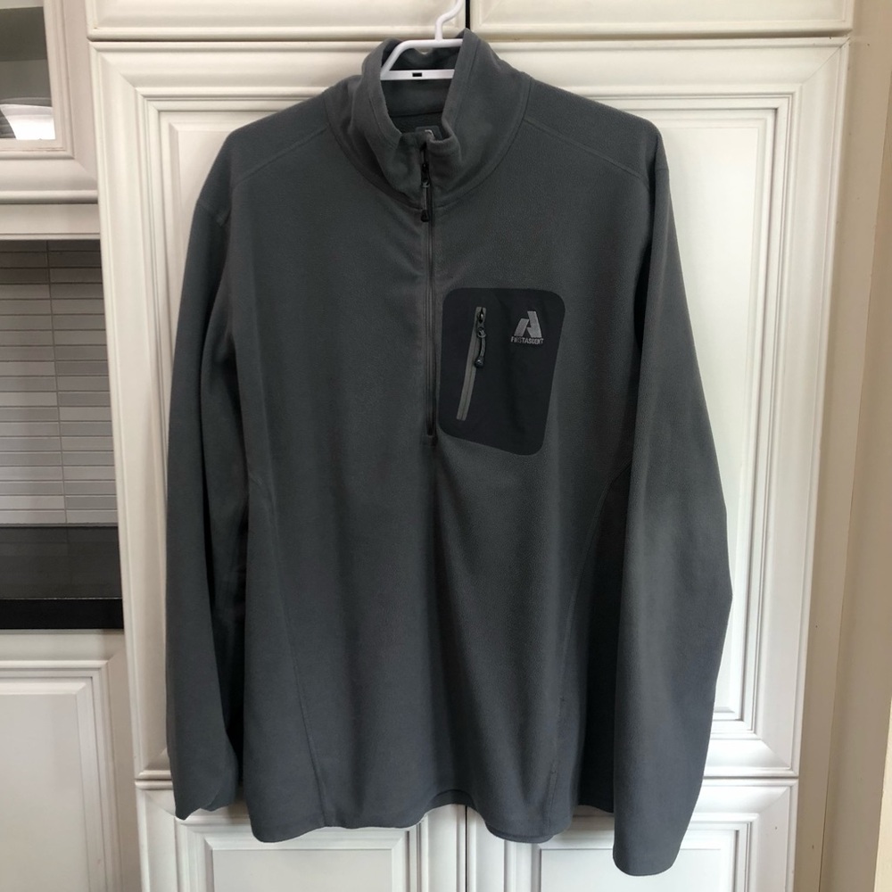 First Ascent Eddie Bauer Tall Men’s fleece quarter zip